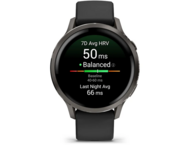 Смарт часовници Garmin  Venu® 4 - 41 мм, Slate с Black силиконова каишка 