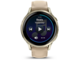 Смарт часовници Garmin  Venu® 4 - 41 мм, Lunar Gold с Light Sand кожена каишка