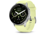 Смарт часовници Garmin Venu® 4 - 45 мм, Silver с Citron силиконова каишка 