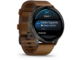Смарт часовници Garmin Venu® 4 - 45 мм, Slate с Brown кожена каишка
