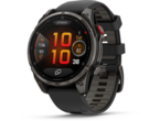 Смарт часовници Garmin fēnix® 8 Pro - 47 mm, AMOLED, Sapphire - Carbon grey DLC titanium с Black/pebble grey силиконова каишка