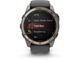 Смарт часовници Garmin fēnix® 8 Pro - 47 mm, AMOLED, Sapphire - Titanium с Graphite/black силиконова каишка