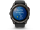Смарт часовници Garmin fēnix 8 Pro - 51 мм, AMOLED, Sapphire - Carbon grey DLC titanium с Black/pebble grey силиконова каишка