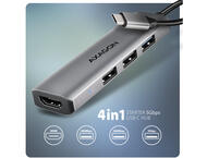 USB Хъб Axagon HMC-H3A