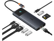 USB Хъб Baseus 10 в 1 Metal Gleam Series