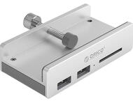 USB Хъб Orico ORICO USB3.0 хъб тип щипка с четец на карти - MH2AC-U3