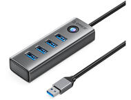 USB Хъб Orico PDD4U-U3-015-GY-EP