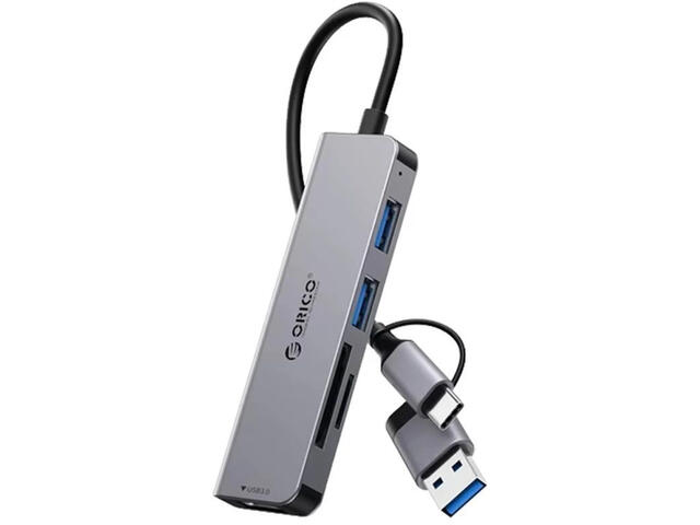 USB Хъб Orico YSA6-U3-GY-BP