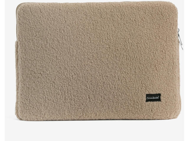 Чанти за Лаптопи Bombata Teddy Sleeve Taupe, 13-14"