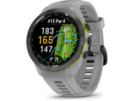 Смарт часовници Garmin Approach® S70 - 42 мм черен керамичен безел с Powder Grey силиконова каишка