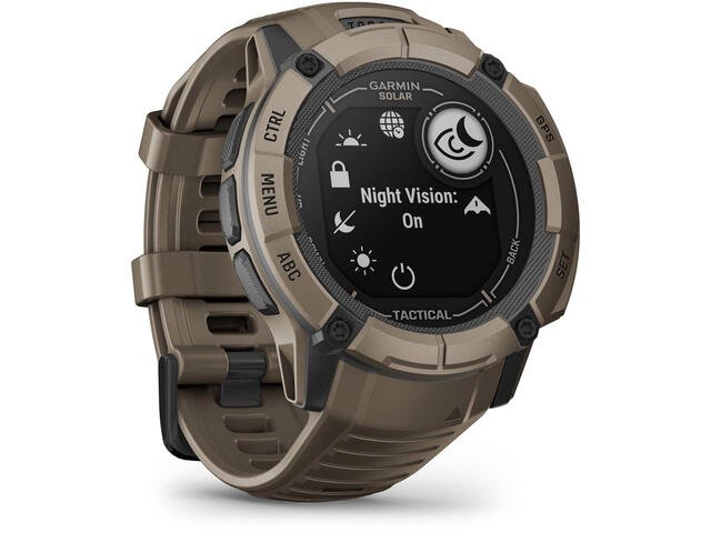 Смарт часовници Garmin Instinct® 2X Solar - Tactical Edition, Coyote Tan