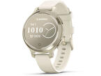 Смарт часовници Garmin Lily® 2 Active, Lunar Gold с Bone силиконова каишка
