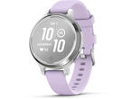 Смарт часовници Garmin Lily® 2 Active, Silver с Purple Jasmine силиконова каишка 