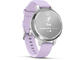 Смарт часовници Garmin Lily® 2 Active, Silver с Purple Jasmine силиконова каишка 