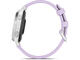 Смарт часовници Garmin Lily® 2 Active, Silver с Purple Jasmine силиконова каишка 