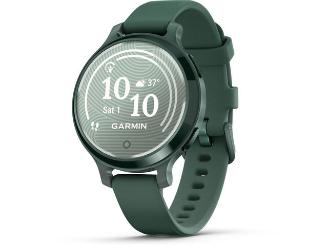 Смарт часовници Garmin Lily® 2 Active, Jasper Green с Jasper Green силиконова каишка