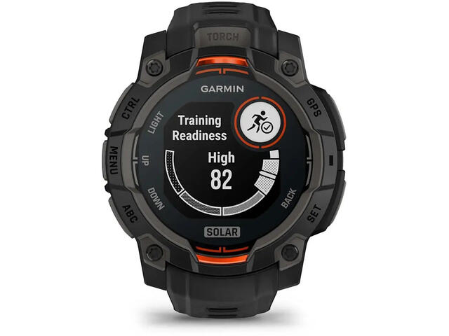 Смарт часовници Garmin Instinct 3 – 45 мм, Solar - Tactical Edition - Black с Black каишка