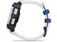 Смарт часовници Garmin Instinct 3 – 45 мм, Solar - Whitestone с Whitestone/Bolt Blue каишка