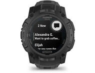 Смарт часовници Garmin Instinct 3 – 50 мм, Solar - Solar, Tactical Edition - Black с Black каишка