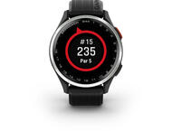 Смарт часовници Garmin Approach® S44 - Silver Aluminium безел с Black силиконова каишка