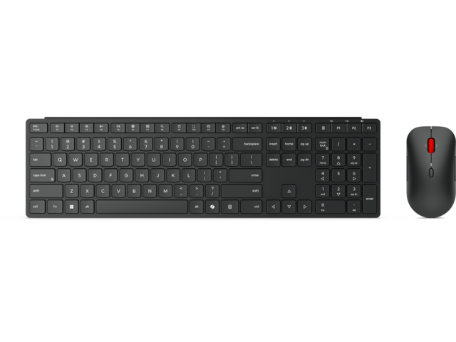 Клавиатури Lenovo Wireless Multi-Mode Pro Combo Keyboard and Mouse 6000-US