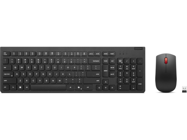 Клавиатури  Lenovo Essential Wireless Combo Keyboard & Mouse Gen2 Black-Bulgarian 