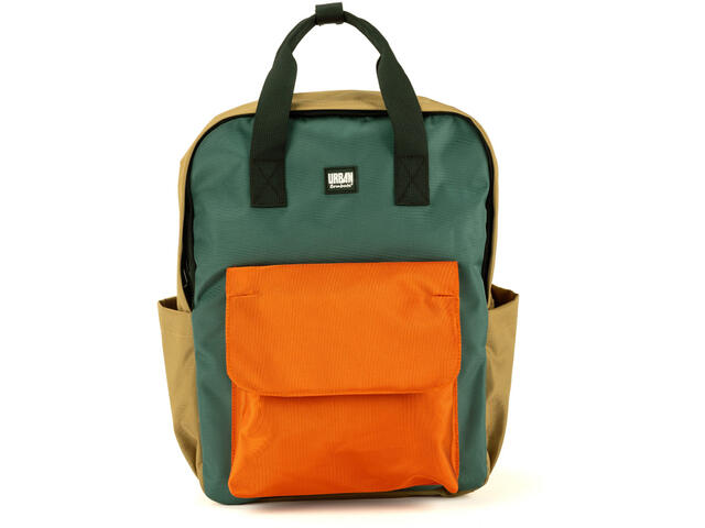 Чанти за Лаптопи Bombata Urban Backpack Rio Senape-Blu Petrolio-Terracotta