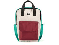 Чанти за Лаптопи Bombata Urban Backpack Rio Green-White-Burgundy red