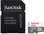 Карти памет 32GB SanDisk Ultra microSDHC + SD Adapter