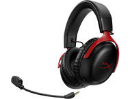 Слушалки HyperX Cloud III Wireless, Black-Red, Разопакован продукт