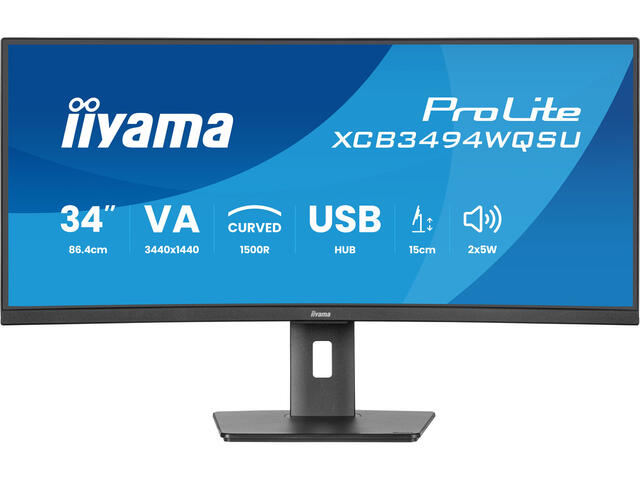 Монитори IIYAMA ProLite XCB3494WQSU-B1