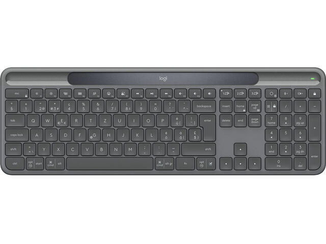 Клавиатури Logitech Signature Slim Solar+ K980 for Business, Graphite