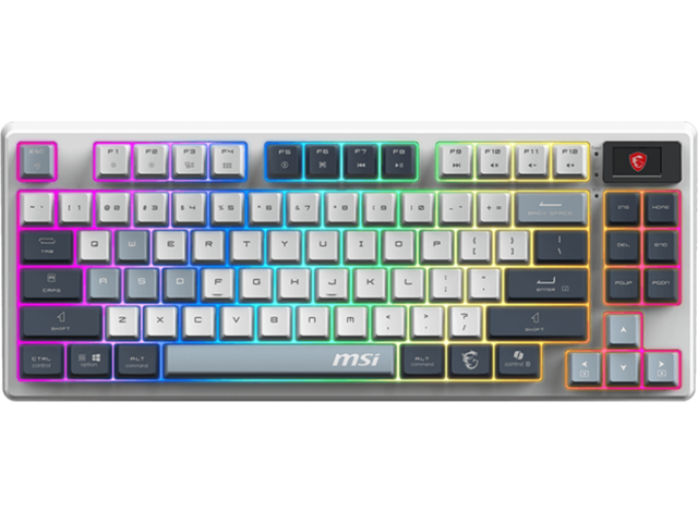 Клавиатури MSI FORGE GK600 TKL WIRELESS, SKY