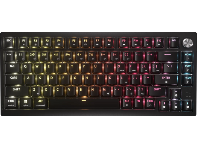 Клавиатури Corsair K65 PLUS WIRELESS TACTILE 75% RGB Mechanical Gaming Keyboard