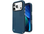 Калъфи Speck iPhone 17 Pro, Presidio2 Grip, MagSafe, Deep Sea/Silver Metallic