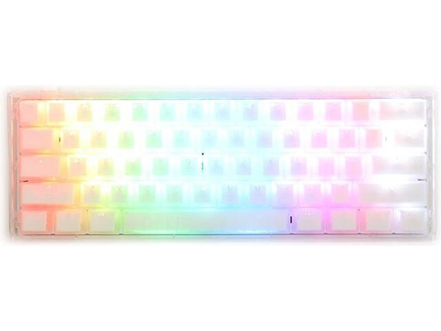 Клавиатури Ducky One 3 Mini Aura White - Cherry MX RGB Brown [Tactile]