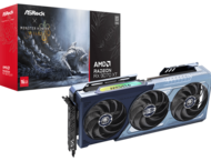 Видео карти ASRock Radeon RX 9070 XT Monster Hunter Wilds Edition 16GB