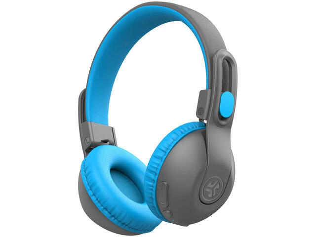 Слушалки JLAB JBuddies Studio 2 Kids Wireless Headphones - Blue/Gray
