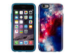 Калъфи Speck CandyShell Inked за iPhone 6, SuperNova Red Pattern/Tahoe Blue 