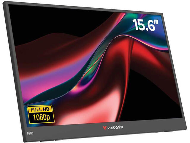 Монитори Verbatim Portable Monitor 15.6" - LIGHT Series