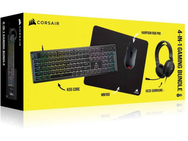 Клавиатури Corsair 4 in 1 Gaming Bundle - 2025 Edition