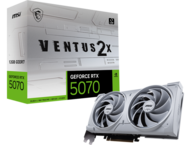 Видео карти MSI GeForce RTX 5070 12G VENTUS 2X White