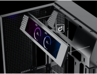 Части и аксесоари Xigmatek Екран за кутия 9 inch LCD Screen Kit for Pano II Series - Black