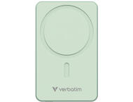 Външни батерии Verbatim Charge ‘n’ Go Essentials Power Bank Magnetic Wireless 10000 mAh, Green