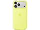 Калъфи Apple iPhone 17 Pro Max Silicone Case with MagSafe – Neon Yellow