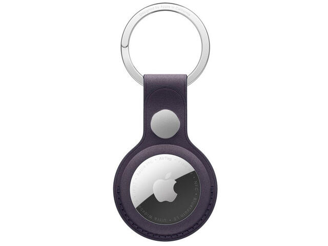 Тракери Apple AirTag FineWoven Key Ring - Midnight Purple