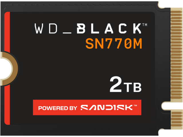 SSD 2TB WD_BLACK SN770M POWERED BY SANDISK