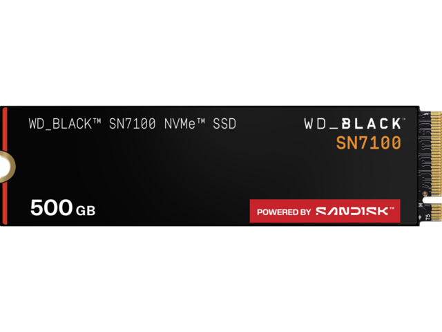 SSD 500GB WD_BLACK SN7100 POWERED BY SANDISK