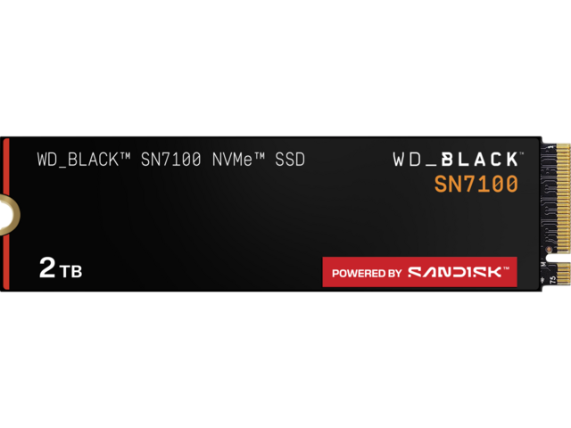 SSD 2TB WD_BLACK SN7100 POWERED BY SANDISK
