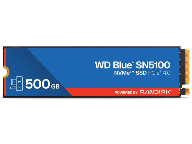SSD 500GB WD Blue SN5100 POWERED BY SANDISK